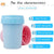 PawsLife™ Paw Cleaner Cup Soft Silicone Quickly Comb Cleaning Bucket Portable Detachable Outdoor Washer Paw Clean Brush